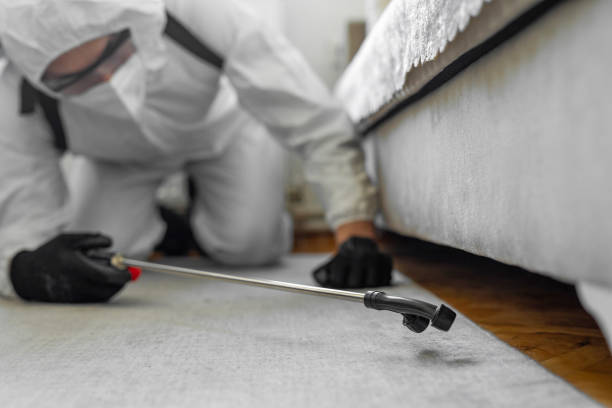 Professional Mosquito Control technician working in Ada, OK